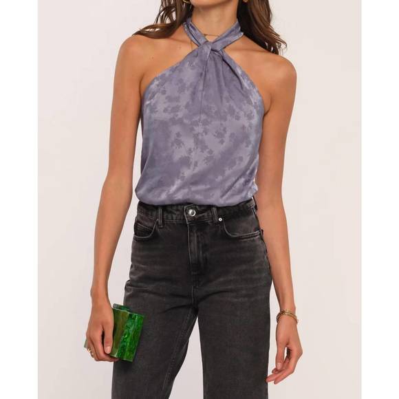 NEW HEARTLOOM ola top in lake - Picture 2 of 3